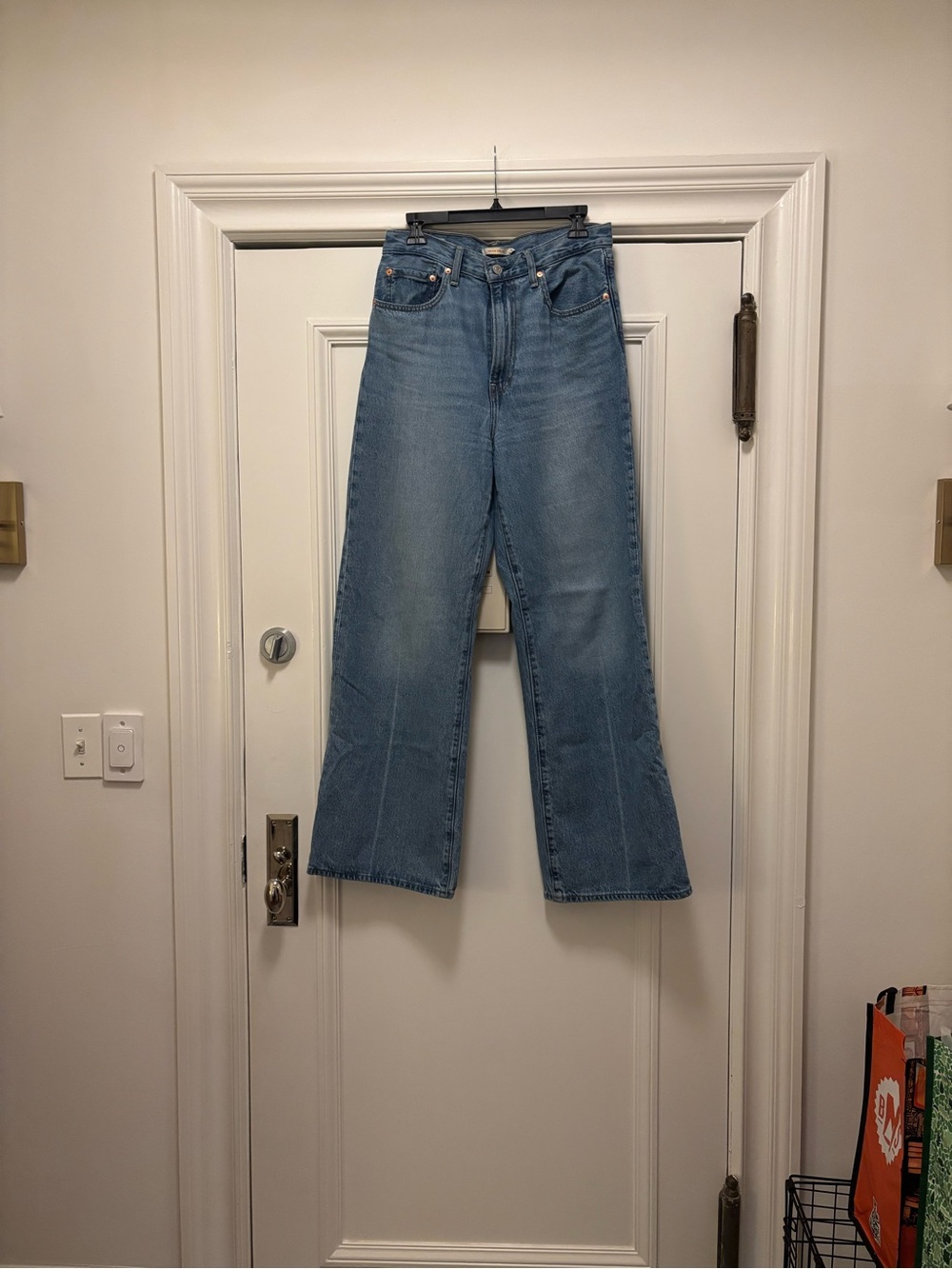 Levi’s Ribcage Wide-Leg Jeans - Light Blue